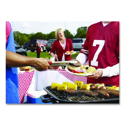 Paper Dinnerware, 3-Compartment Plate, 10.25" dia, White, 500/Carton