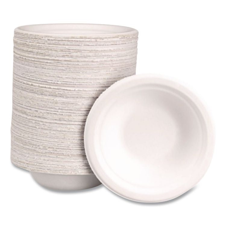 Classic Paper Bowl, 12 oz, White, 125/Pack