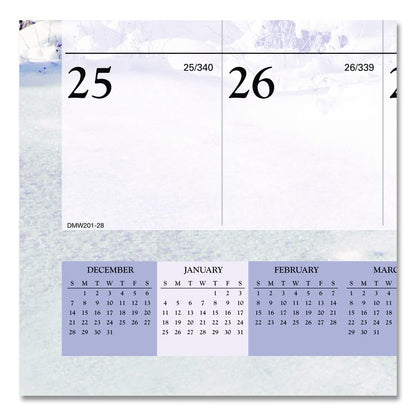 Scenic Monthly Wall Calendar, Landscape Photography, 15.5 x 22.75, White/Multicolor Sheets, 12-Month (Jan-Dec): 2026