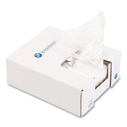 Ice Bucket Liner Bags, 96 oz, 0.5 mil, 6" x 6" x 12", Clear, 1,000/Carton
