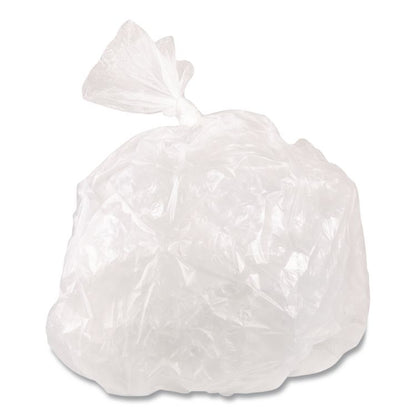 Food Bags, 5.5 gal, 1.2 mil, 10" x 8" x 24", Clear, 500/Carton