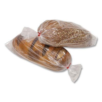 Get Reddi Freezer Food Storage Bags for Full-Size Bun Pans, Includes Twist-Ties, 0.5 mil, 27" x 37", Natural, 200/Carton