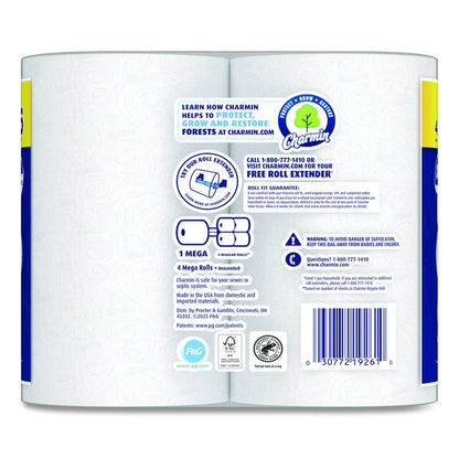 Ultra Soft Bathroom Tissue, Septic Safe, 2-Ply, White, 208 Sheets/Roll, 4 Rolls/Pack