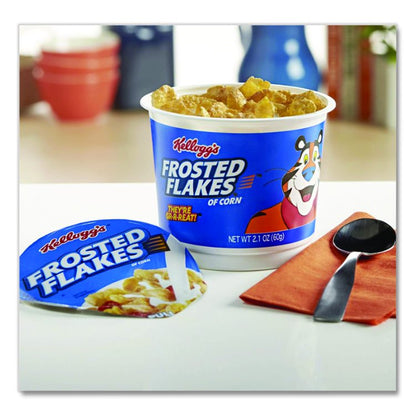 Breakfast Cereal, Frosted Flakes, Single-Serve 2.1 oz Cup, 6/Box