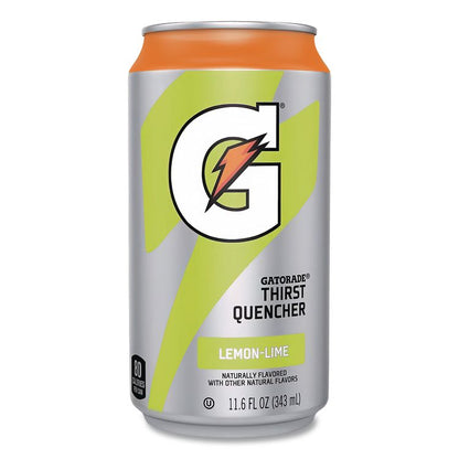 Thirst Quencher Can, Lemon-Lime, 11.6 oz Can, 24/Carton