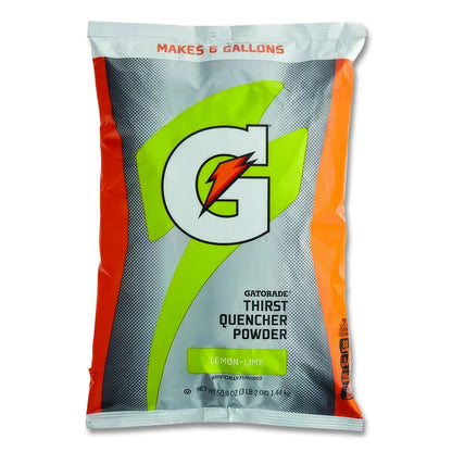 Original Powdered Drink Mix, Lemon-Lime, 51 oz Packets, Yields 6 Gallons per Packet, 14/Carton