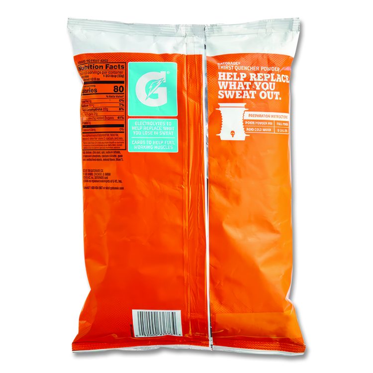 Original Powdered Drink Mix, Glacier Freeze, 51 oz Packet, Yields 6 Gallons per Packet, 14/Carton