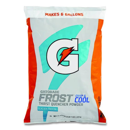 Original Powdered Drink Mix, Glacier Freeze, 51 oz Packet, Yields 6 Gallons per Packet, 14/Carton