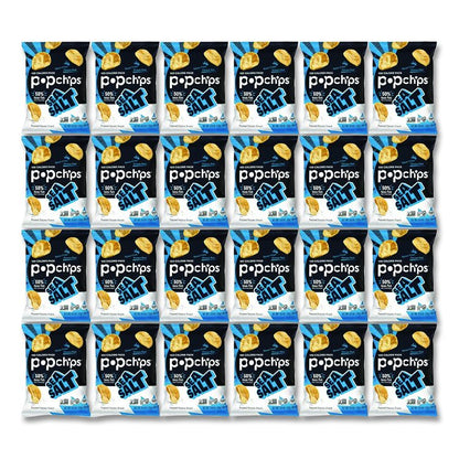 Potato Chips, Sea Salt Flavor, 0.8 oz Bag, 24/Carton