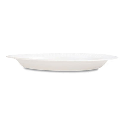 Foam Dinnerware, Plate, 9" dia, White, 25/Pack, 20 Packs/Carton