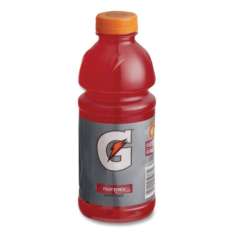 G-Series Perform 02 Thirst Quencher Fruit Punch, 20 oz Bottle, 24/Carton