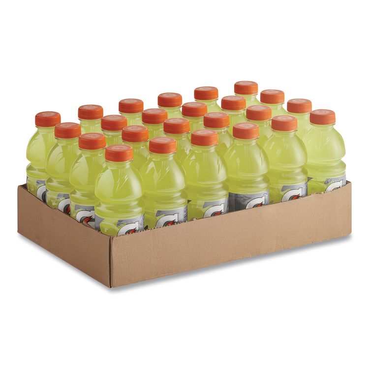 G-Series Perform 02 Thirst Quencher Lemon-Lime, 20 oz Bottle, 24/Carton