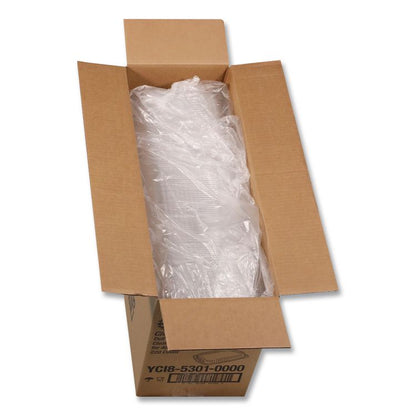 Showcase Deli Container Lid, Dome Lid For 3-Compartment 48/64 oz Containers, 9 x 7.4 x 1, Clear, Plastic, 220/Carton