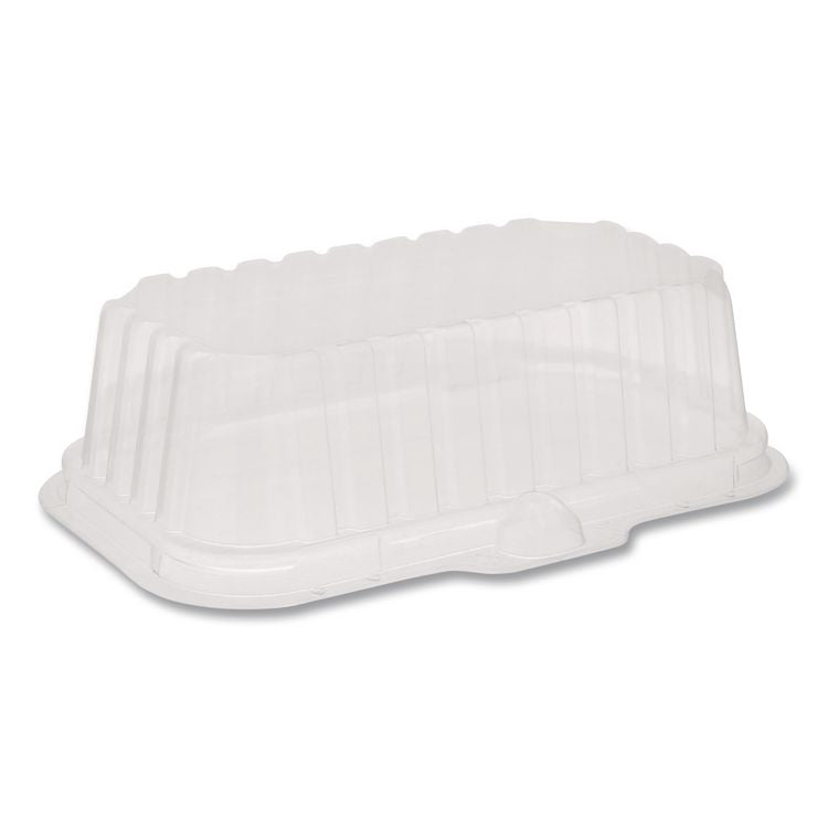 OPS Dome-Style Lid, 17S Deep Dome, 8.3 x 4.8 x 2.1, Clear, Plastic, 250/Carton