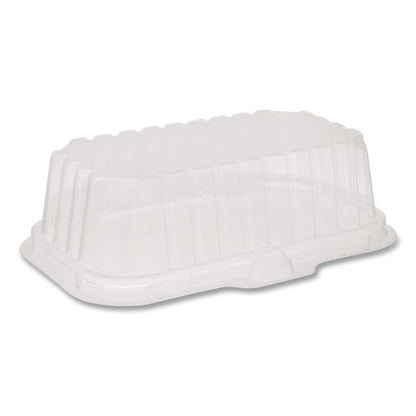OPS Dome-Style Lid, 17S Deep Dome, 8.3 x 4.8 x 2.1, Clear, Plastic, 250/Carton