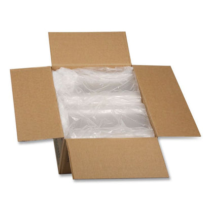 ClearView SmartLock Hinged Lid Container, 23 oz, 8.5 x 4 x 2.5, Clear, Plastic, 250/Carton