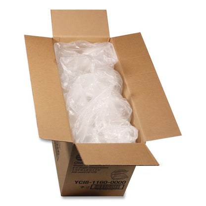 ClearView SmartLock Hinged Lid Container, 20 oz, 5.8 x 6 x 3, Clear, Plastic, 500/Carton