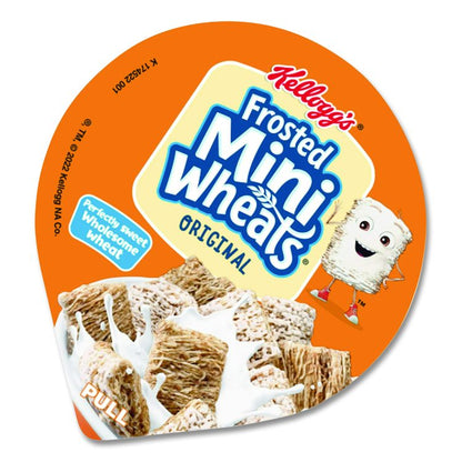 Breakfast Cereal, Frosted Mini Wheats, Single-Serve 2.5 oz Cup, 6/Box