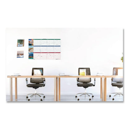 Earthscapes Recycled Reversible/Erasable Yearly Wall Calendar, Nature Photos, 24 x 37, White Sheets, 12-Month (Jan-Dec): 2026