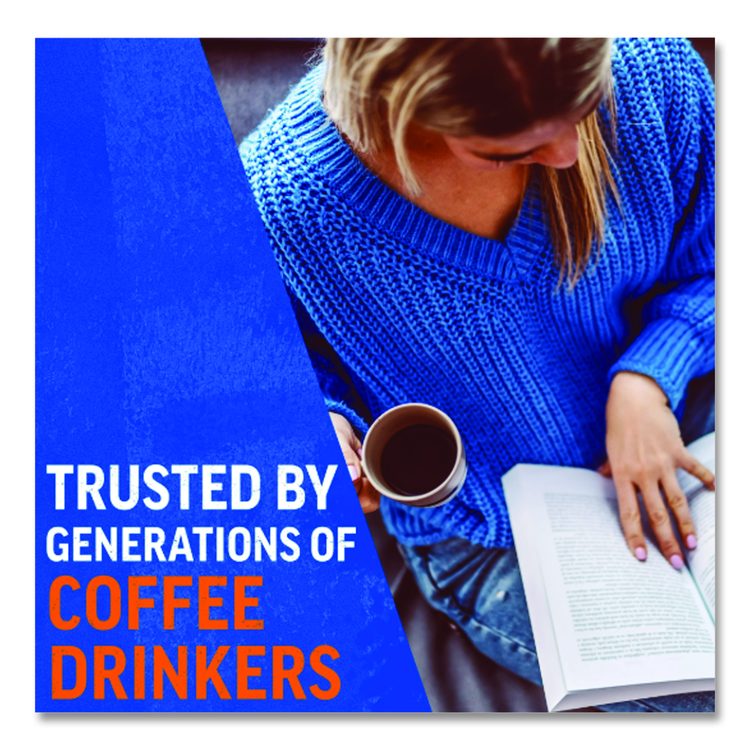 Coffee, Regular Ground, 1.5 oz Pack, 42/Carton
