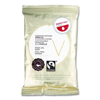 Premeasured Flavored Coffee Packs, FT Vanilla, 2 oz Packet, 42/Carton
