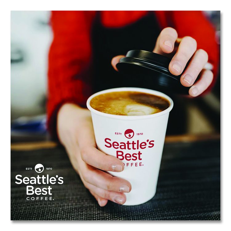 Port Side Blend Whole Bean Coffee, Medium Roast, 12 oz Bag, 6/Carton