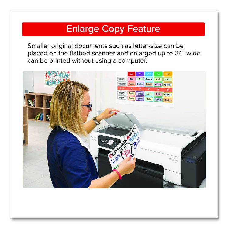 imagePROGRAF TC-21M, 24" Wireless Wide Format Inkjet Printer