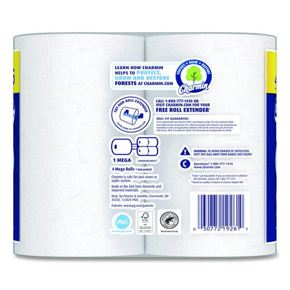 Ultra Soft Bathroom Tissue, Mega Roll, Septic Safe, 2-Ply, White, 208 Sheets/Roll, 4 Rolls/Pack, 8 Packs/Carton
