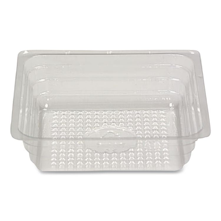Reflections Portion Plastic Trays, Shallow, 4 oz Capacity, 3.5 x 3.5 x 1, Clear, 2,500/Carton