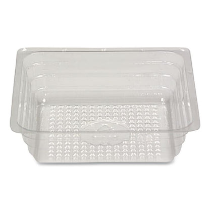 Reflections Portion Plastic Trays, Shallow, 4 oz Capacity, 3.5 x 3.5 x 1, Clear, 2,500/Carton