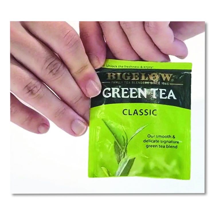 Single Flavor Tea, Green, 28 Bags/Box