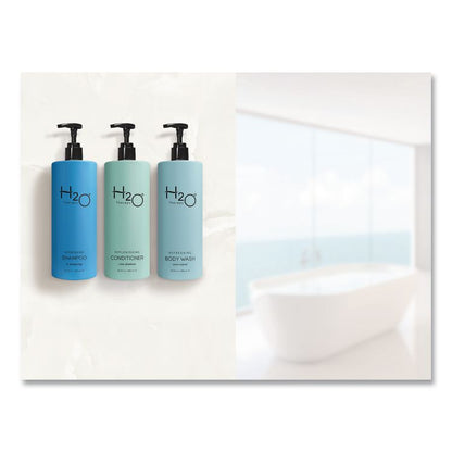 H2O Therapy Body Wash Air Pump, White Tea and Lemongrass Scent, 16.23 oz Bottle, 12/Carton