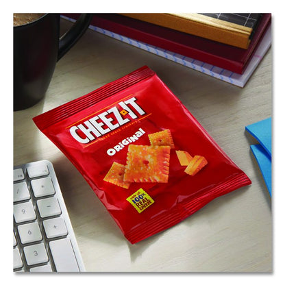 Cheez-it Crackers, 1.5 oz Bag, Reduced Fat, 60/Carton