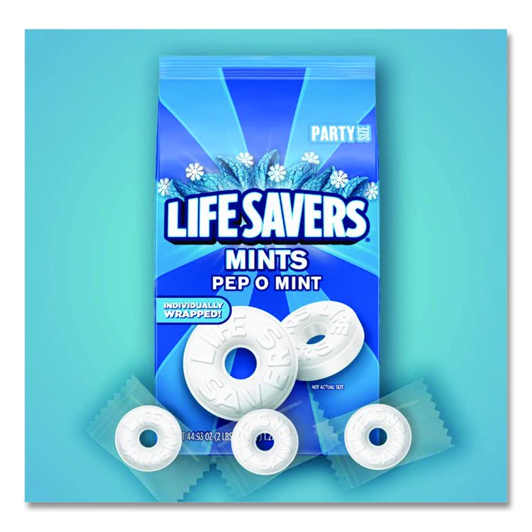 Hard Candy Mints, Pep-O-Mint, 44.93 oz Bag