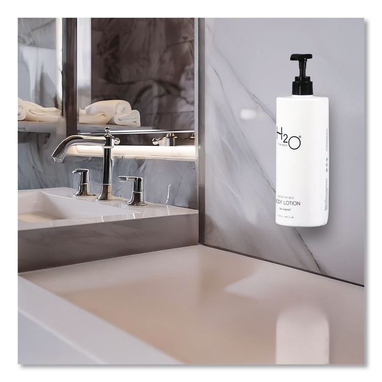 H2O Therapy Body Lotion Air Pump, 16.23 oz Bottle, White Tea and Lemongrass Scent, 12/Carton