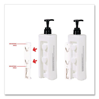 H2O Therapy Body Lotion Air Pump, 16.23 oz Bottle, White Tea and Lemongrass Scent, 12/Carton