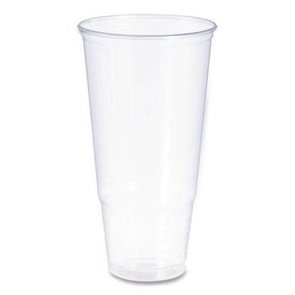 Conex ClearPro Plastic Cold Cups, ProPlanet Seal, 44 oz, Clear, 400/carton