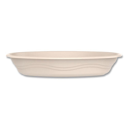 Compostable Fiber Containers, Pro Planet Seal, Bowl, 28 oz, Natural, 300/Carton