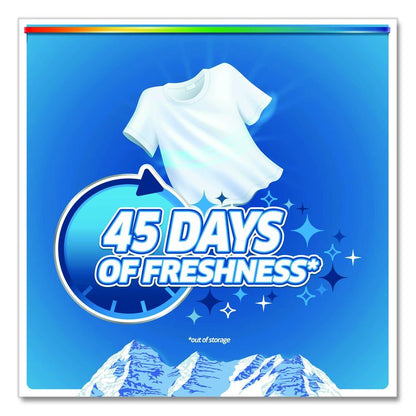 4-in-1 HE Laundry Detergent Pacs, Fresh Mountain Breeze Scent, 66 Pods/Bag, 4 Bags/Carton