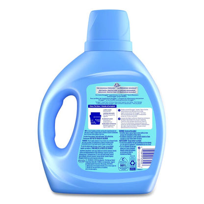 Blue Sparkle Cuddle-Up Fresh Liquid Fabric Conditioner, 66 oz Bottle, 6/Carton