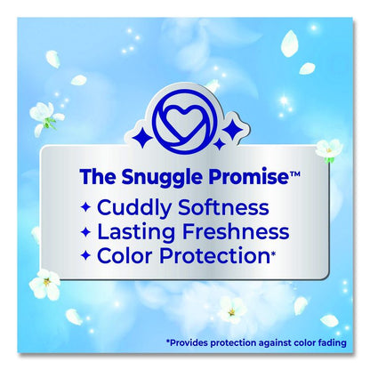 Blue Sparkle Cuddle-Up Fresh Liquid Fabric Conditioner, 66 oz Bottle, 6/Carton