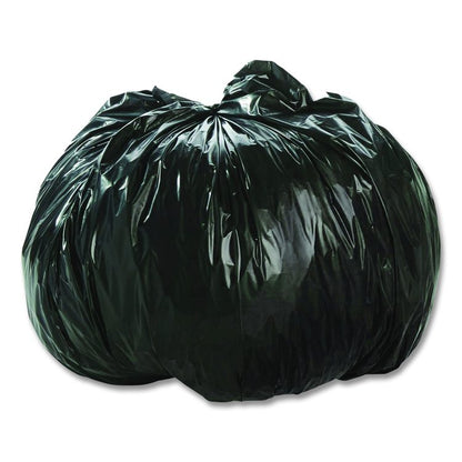 Total Recycled Content Plastic Trash Bags, 10 gal, 1 mil, 24" x 24", Black/Brown, 250/Carton