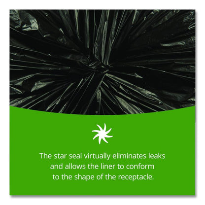 Insect-Repellent Trash Bags, 35 gal, 2 mil, 33" x 45", Black, 80/Box