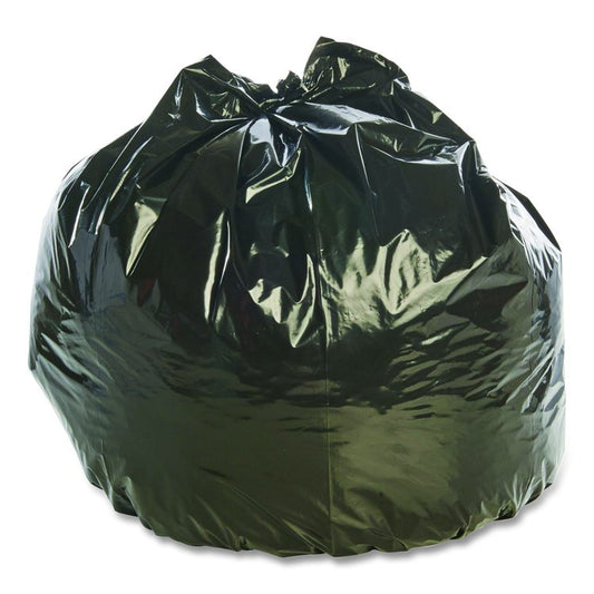 Insect-Repellent Trash Bags, 35 gal, 2 mil, 33" x 45", Black, 80/Box