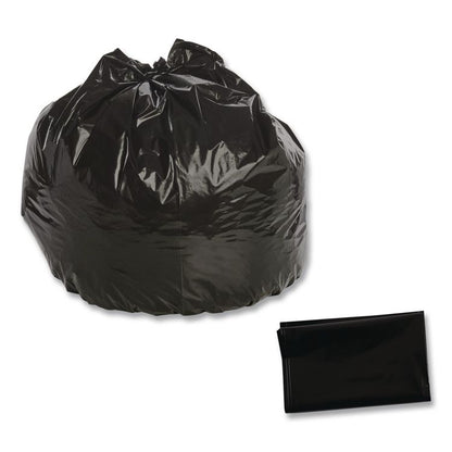 Insect-Repellent Trash Bags, 45 gal, 2 mil, 40" x 45", Black, 65/Box