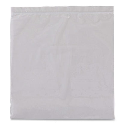 Seal Closure Bags, 2 mil, 12" x 12", Clear, 500/Carton