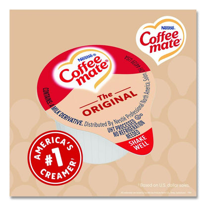 Liquid Coffee Creamer, Original, 0.38 oz Mini Cups, 360/Carton