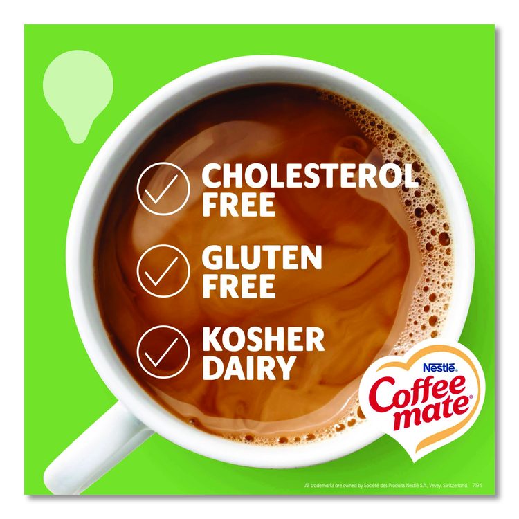 Bulk Liquid Coffee Creamer, Irish Cream, 0.38 oz Mini Cups, 180/Carton