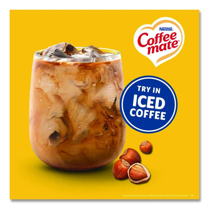 Liquid Coffee Creamer, Hazelnut, 0.38 oz Mini Cups, 180/Carton