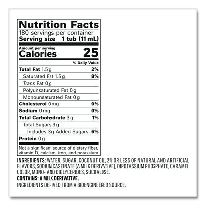 Bulk Liquid Coffee Creamer, Vanilla Caramel, 0.38 oz Mini Cups, 180/Carton